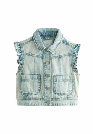 FRILL - REGULAR FIT - Väst - denim