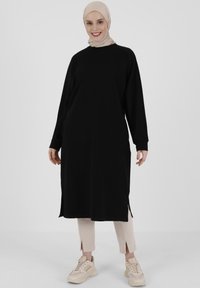 Modanisa CREW NECK - REFKA - Tuniek - black