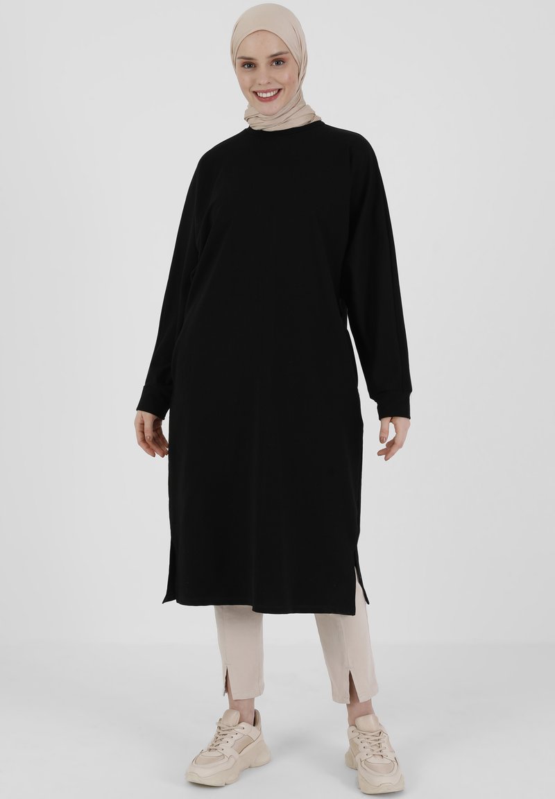 Modanisa CREW NECK - REFKA - Tuniek - black