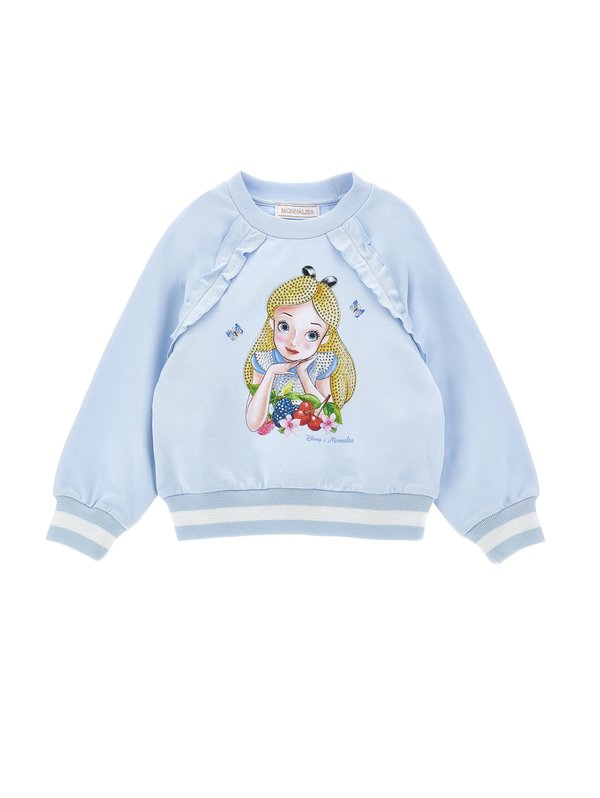 ALICE IN THE WONDERLAND CREW NECK - Sweatshirt - nuvola