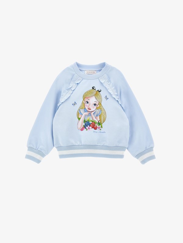 ALICE IN THE WONDERLAND CREW NECK - Sweatshirt - nuvola