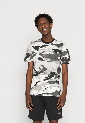 CAMO TEE UNISEX - T-shirt con stampa - chalk white