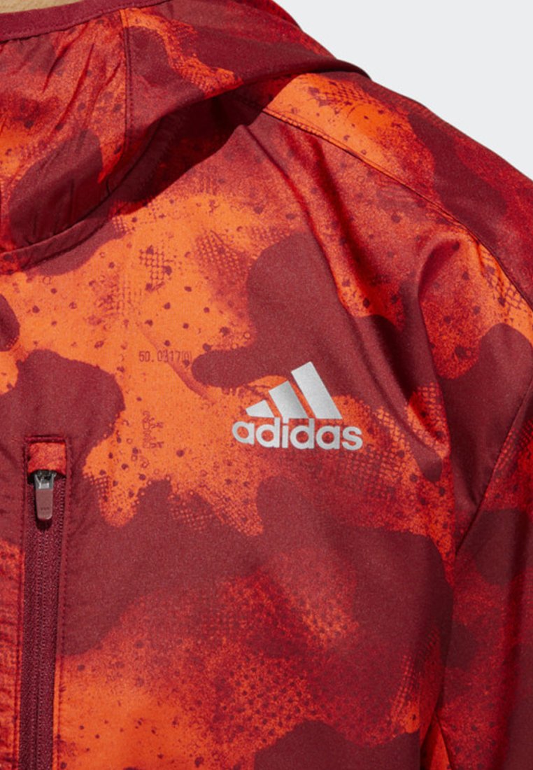 adidas Performance OWN THE RUN CAMOUFLAGE JACKET adidas Own the Run Camouflage Jacket Grå | adidas Sweden