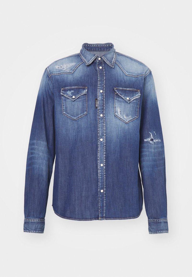 DSQUARED2 ICON Overhemd donkerblauw