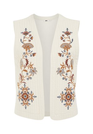 WE Fashion Waistcoat - ecru
