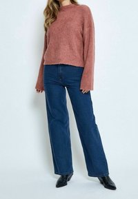 Minus Stickad tröja - pink