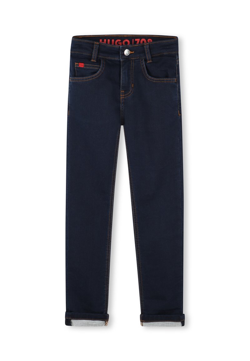 HUGO Kids Slim fit jeans blauw HUGO Kids Slim fit jeans blauw
