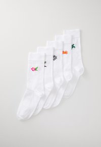 5 PACK - Kojinės - white