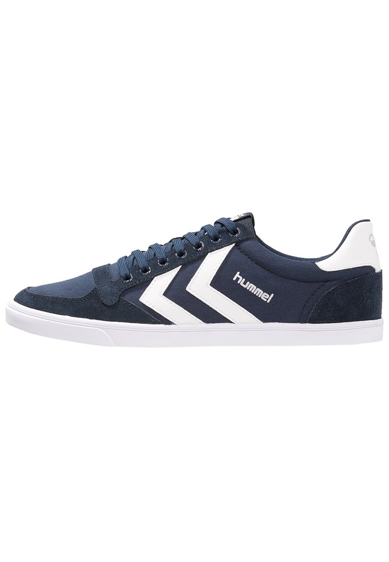 HUMMEL SLIMMER STADIL LOW, DRESS BLUES/WHITE KH, 43