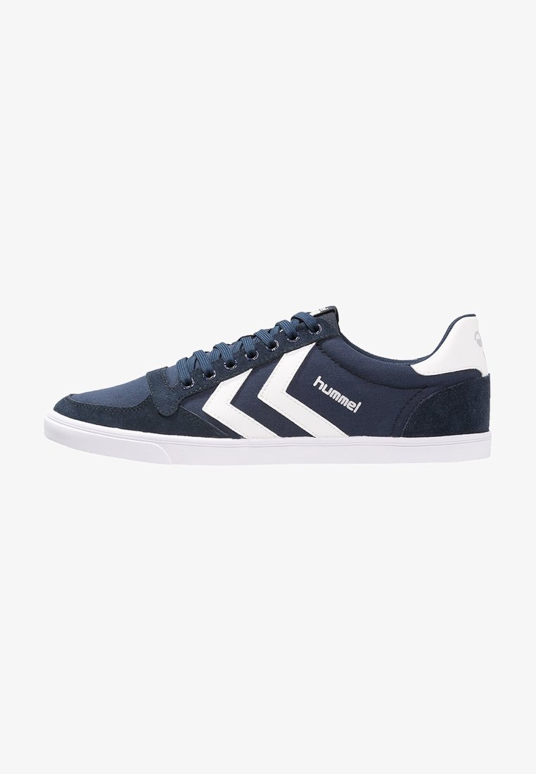 HUMMEL SLIMMER STADIL LOW, DRESS BLUES/WHITE KH, 43 HUMMEL SLIMMER STADIL LOW, DRESS BLUES/WHITE KH, 43