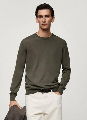 Mango Jumper - dark green