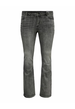 Vero Moda Curve, FLARED FIT JEANS VMCFLASH MID RISE FLARED FIT JEANS - Vaqueros bootcut - medium grey denim