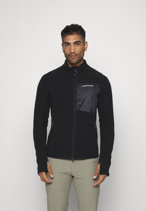 Peak Performance ZIP JACKET - Fleecejas - black