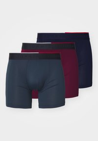 BRIEF 3 PACK - Bokserbriefs - deep rouge/desert sky/denim