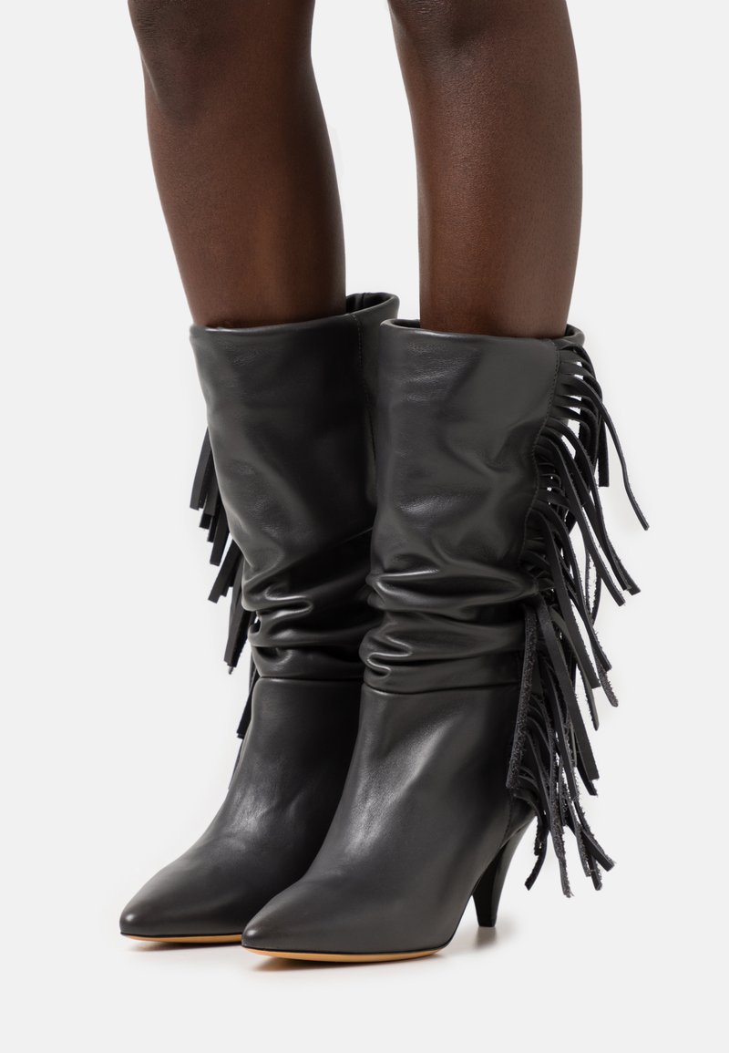 Damen Bekleidung | Iro CRANKO Cowboy-/Bikerboot dark grey/grau - FF20272 Damen Bekleidung | Iro CRANKO Cowboy-/Bikerboot dark grey/grau - FF20272