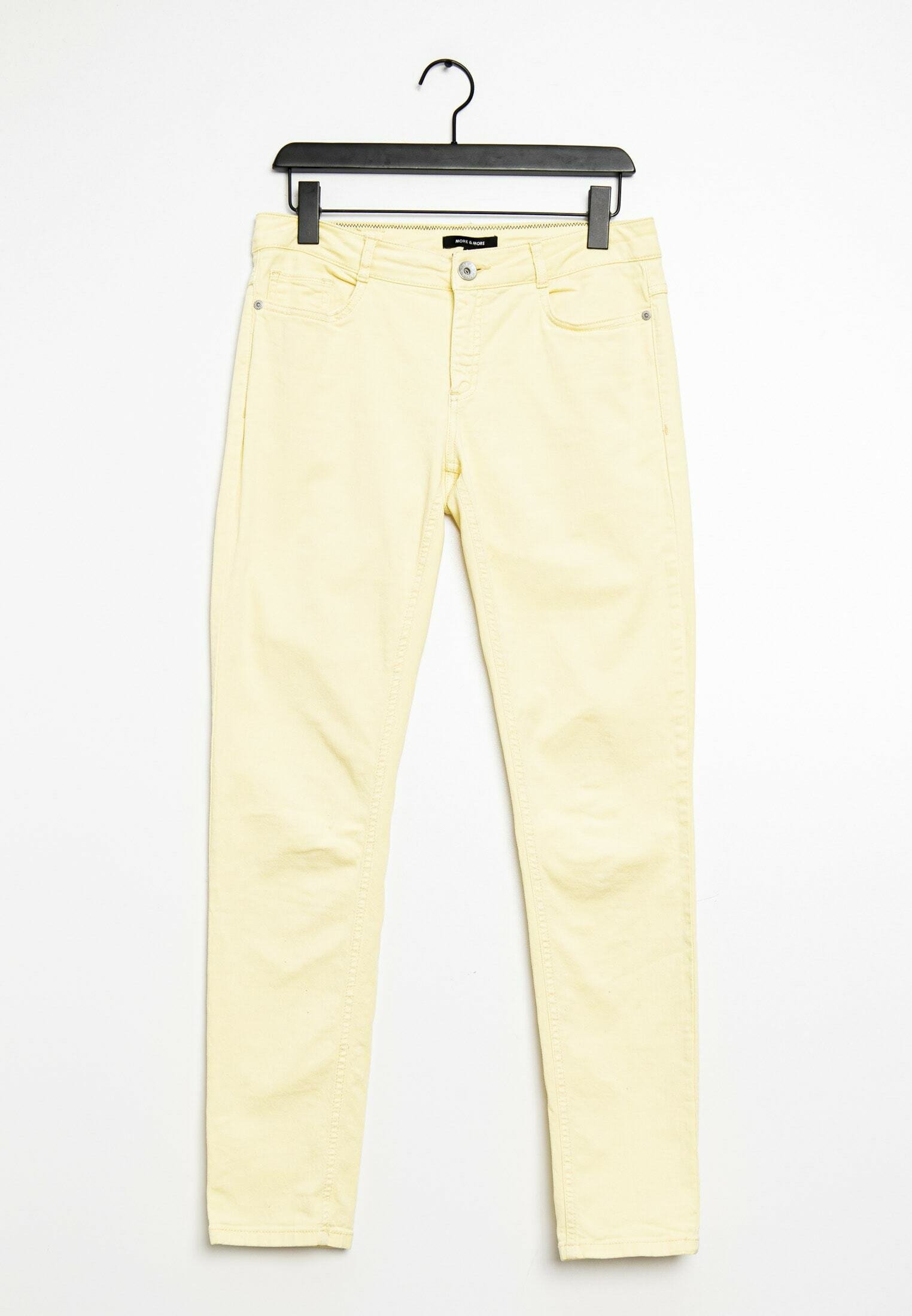 More \u0026 More Slim fit jeans - yellow/geel - (Pre-owned) - Zalando.nl