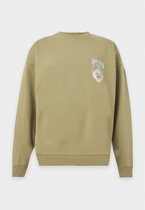 Roxy, LINEUP OVERSIZED CREW - Felpa - khaki green