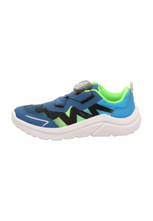 Trainers - blau hellgrün
