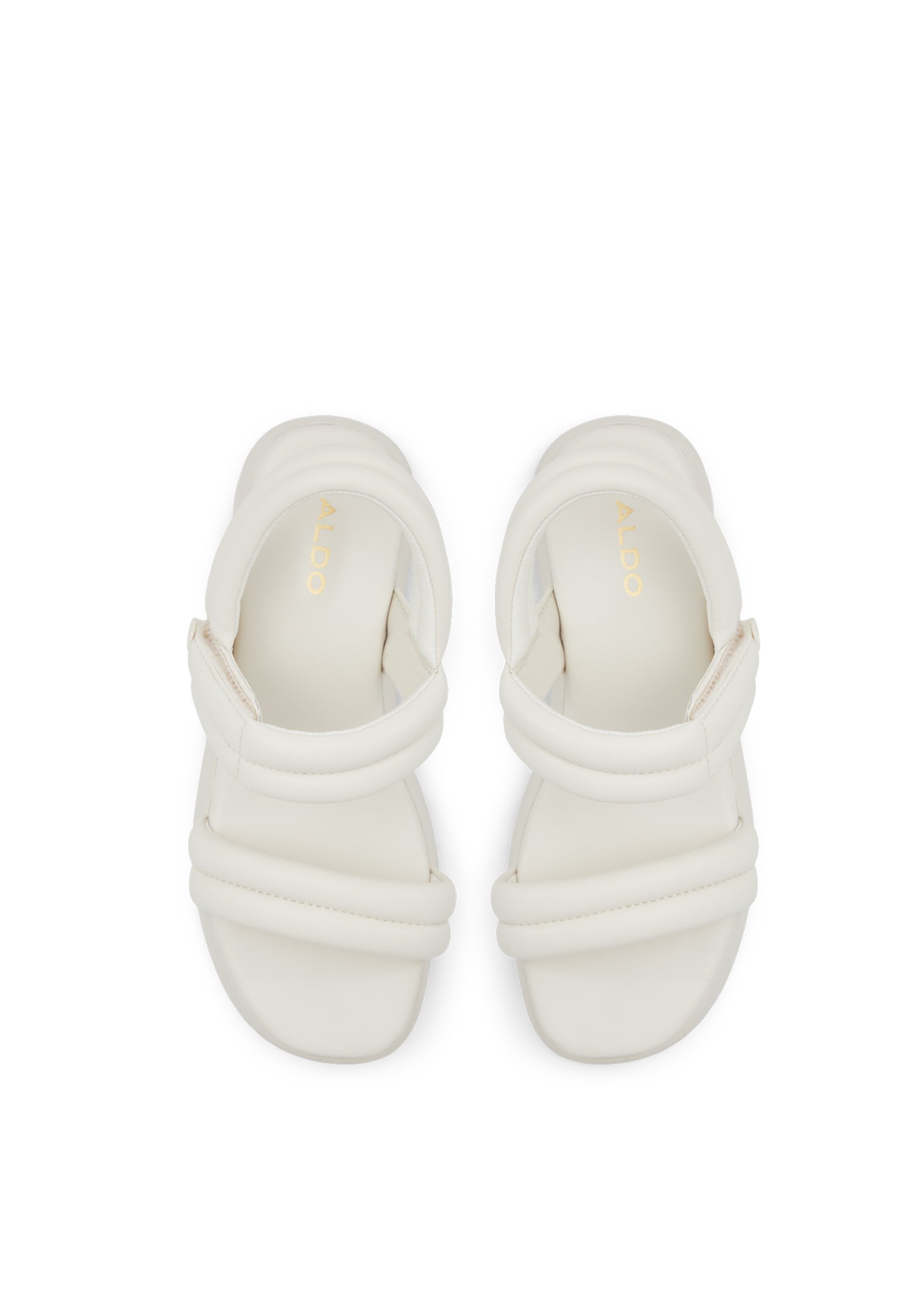 ALDO MCGUIRE - Platform sandals - white/off-white - Zalando.ie