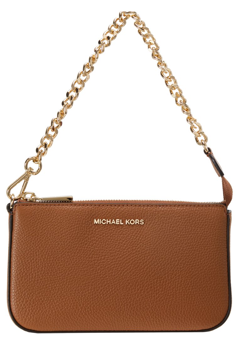 MICHAEL Michael Kors Axelremsväska acorncognac Zalando.se Michael Kors Jet Set Medium Camera Bag Brandy i röd