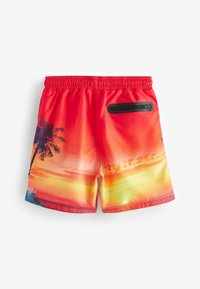 Next PRINTED REGULAR FIT - Shorts da mare - orange dino