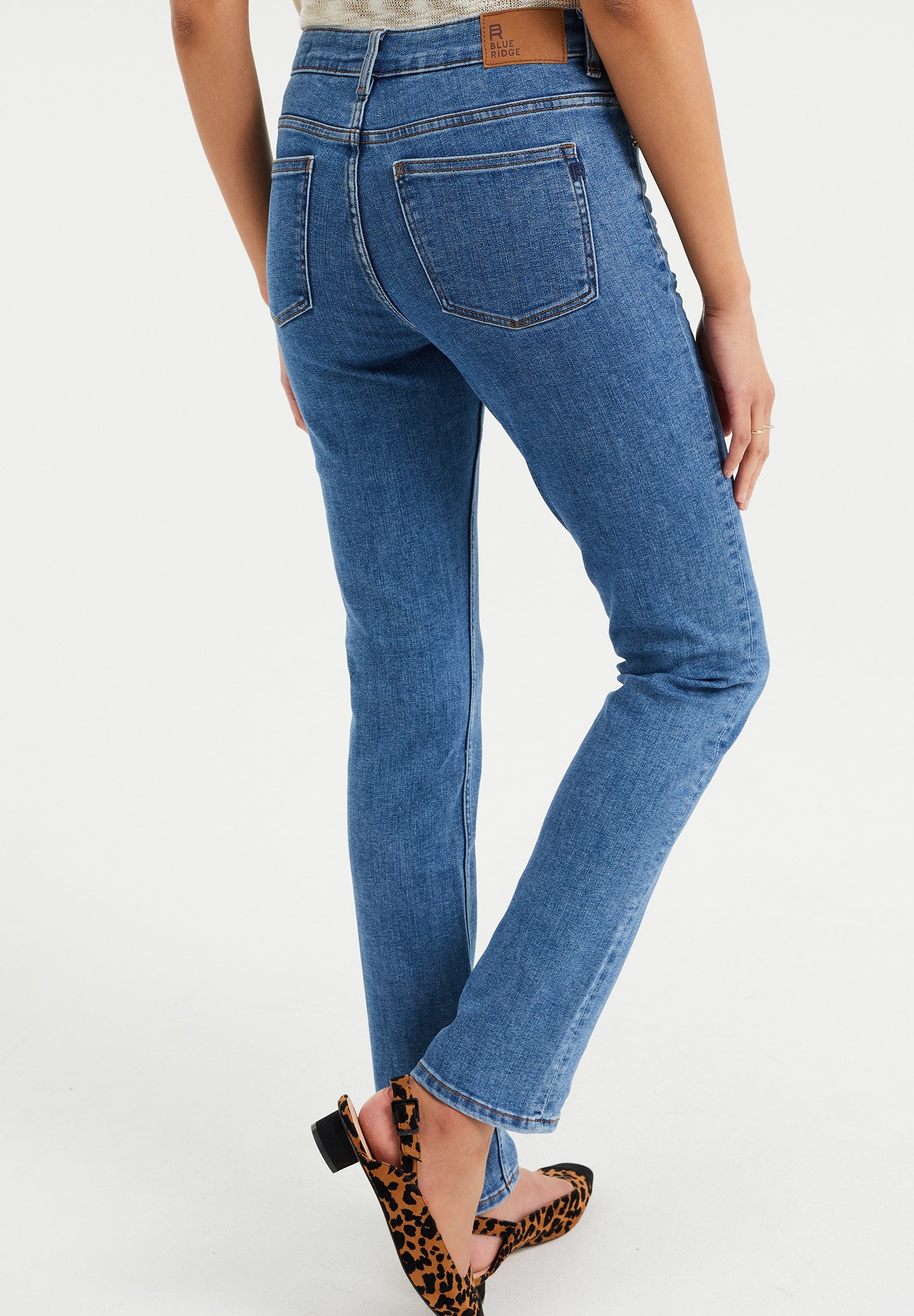 WE Fashion MET SUPER STRETCH - Jeans slim fit - blue/blu - Zalando.it