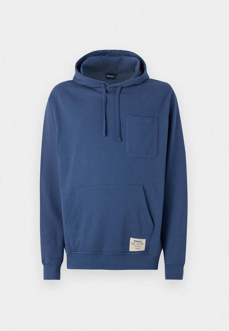 Barbour Hoodie blauw