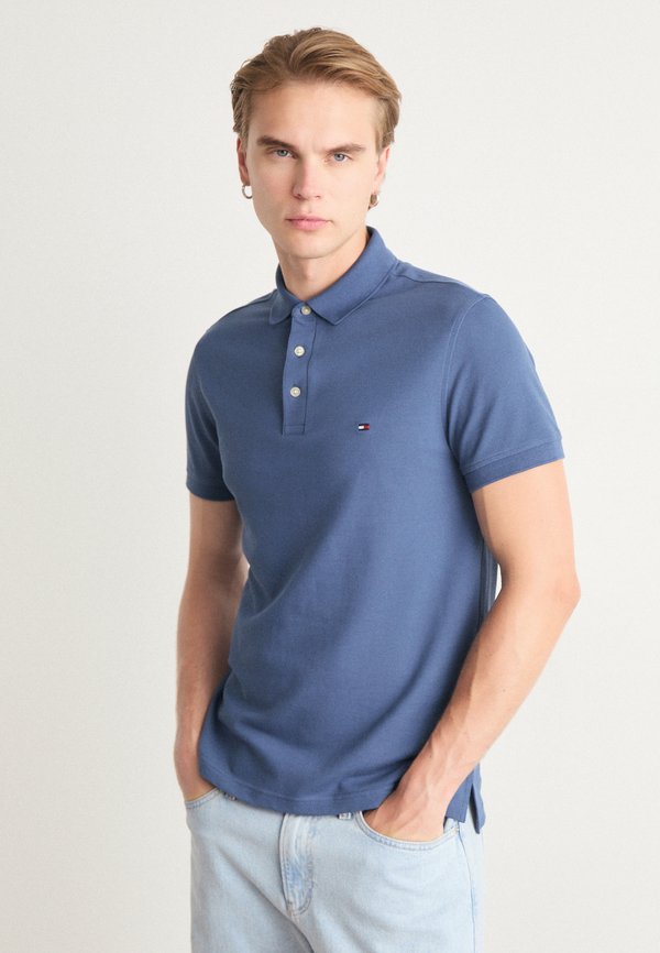 SLIM - Polo shirt - aegean sea