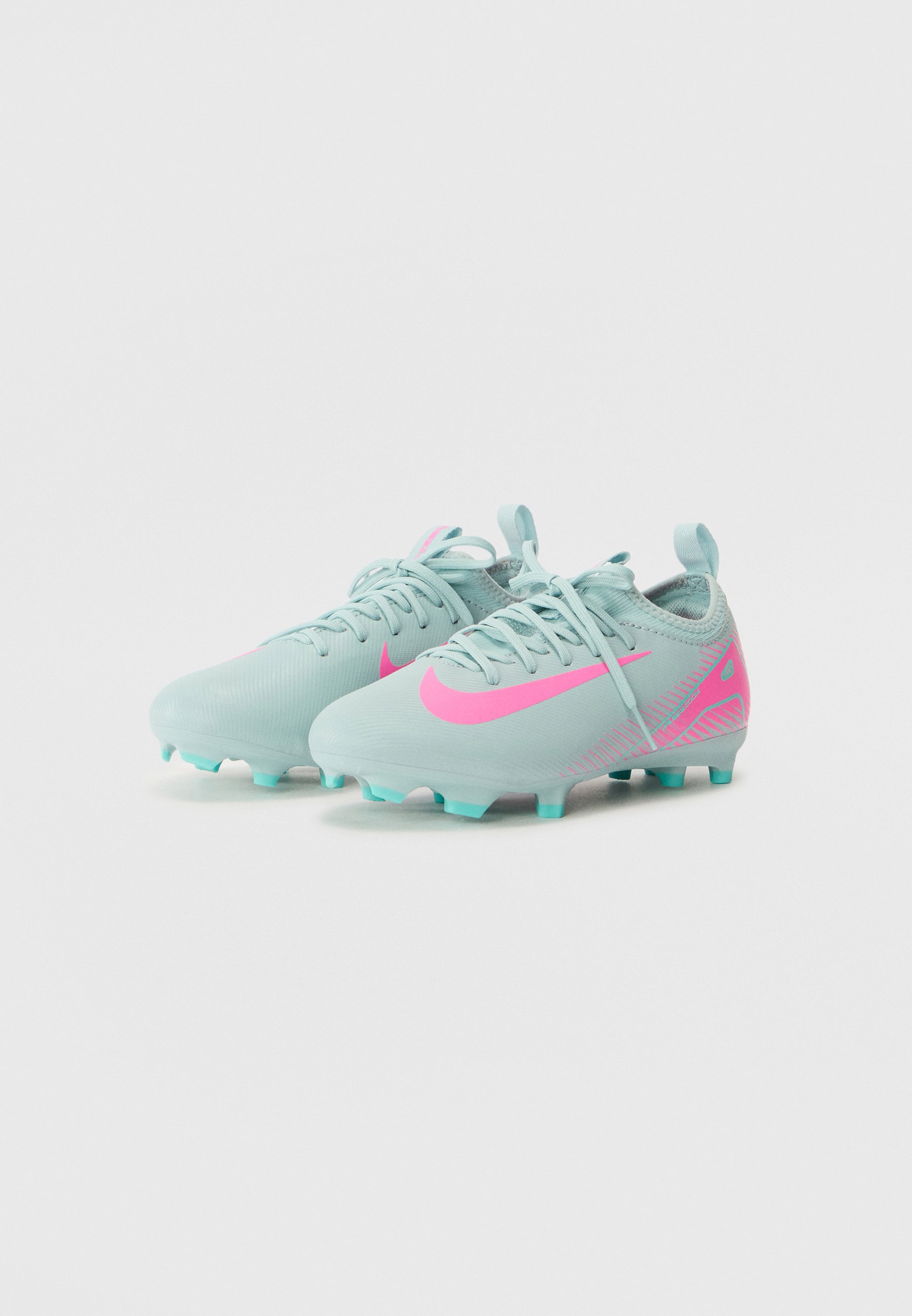 pink and green nike cleats