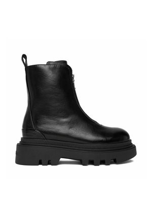 Juicy Couture, JUICY COUTURE ANKLE BOOTS WOMEN'S BLACK 5906751427927 - Plateaustøvletter - black