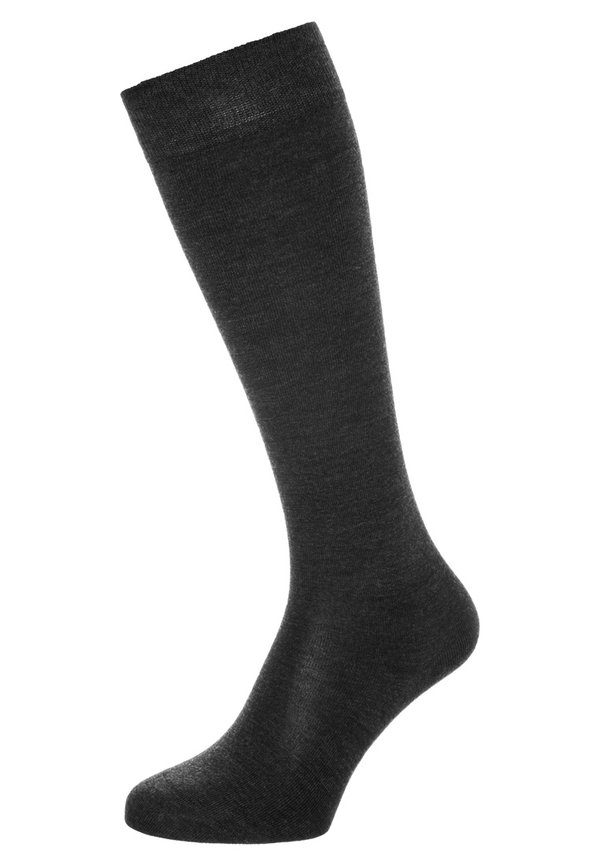SOFT - Knee high socks - anthracite melange