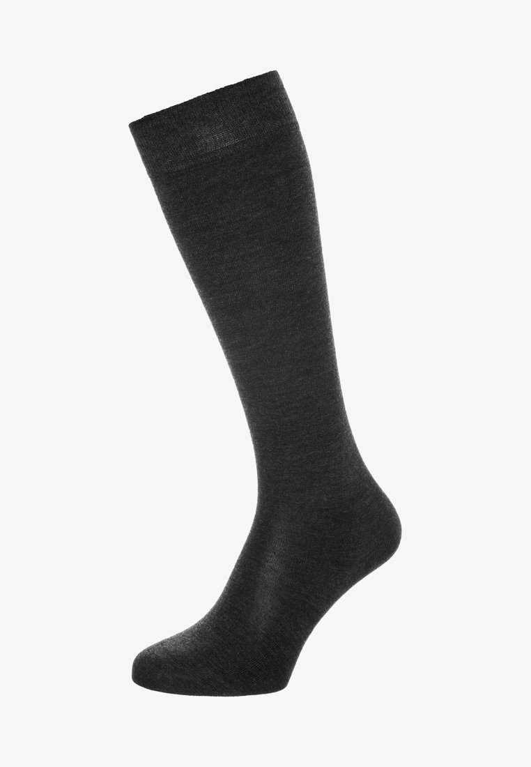 FALKE - Softmerino Knee-High warm - Calcetines hasta la rodilla - anthracite melange, Ampliar