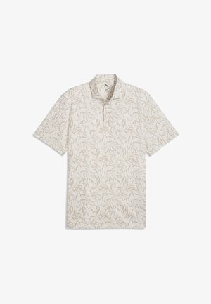 Puma, CLOUDSPUN MARINE BOTANICAL POLO - Poloshirt - warm white