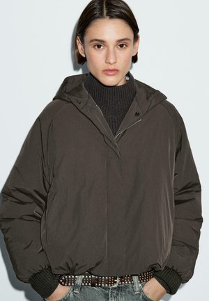 WATER-REPELLENT WITH HOOD  - Winterjacke - dark grey