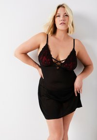 Ulla Popken Nachtwäsche Set - black
