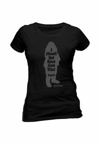 rockshirts HARRY POTTER - HAGRID SHOULD NOT  - T-shirts med print - black