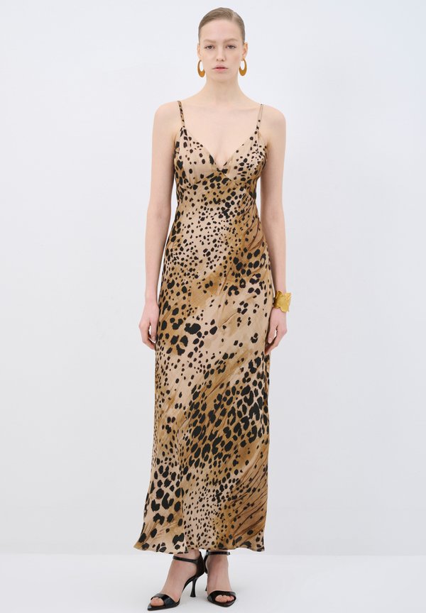 HALTER  - Maxikleid - leopard