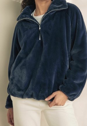 Fleecepullover - blue