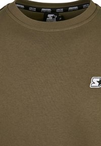 Starter ESSENTIAL CREWNECK - Sudadera - darkolive