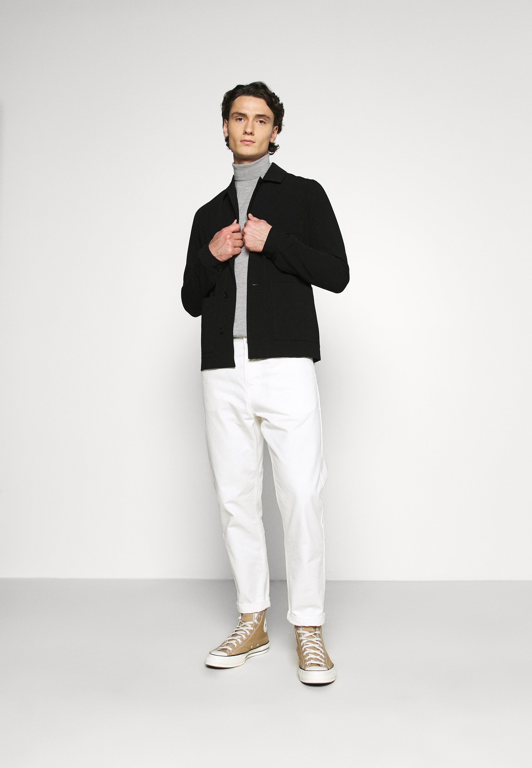 Samsøe Samsøe WORKER JACKET Korte jassen blackzwart Samsøe Samsøe WORKER JACKET Korte jassen blackzwart