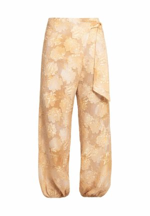 THE-ARE, PANTALÓN DE MUJER ABULLONADO CON ESTAMPADO FLORAL - Pantalones - estampado