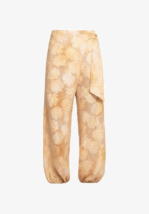 THE-ARE, PANTALÓN DE MUJER ABULLONADO CON ESTAMPADO FLORAL - Pantalones - estampado