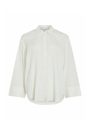 VILA, SHIRT VIROCKI OVERSIZED - Chemisier - egret