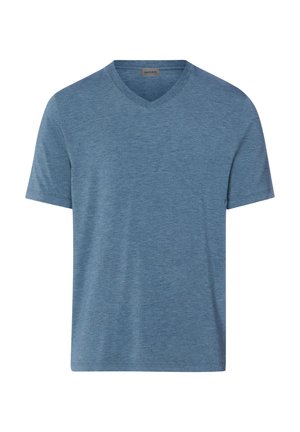 Hanro, CASUALS - T-shirt basique - retro blue melange