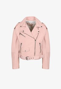 Sheego Only Kunstlederjacke Rosa Freaky Nation FELIA Lederjacke