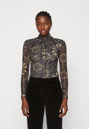 TIA GLORIA - Long sleeved top - black