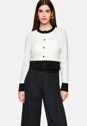 Cardigan - white and black