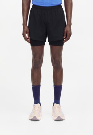 Soar, DUAL RUN - 2 в 1 шорти - black