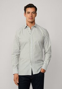 Hackett London SOFT STRIPE - Svečana košulja - cargo green