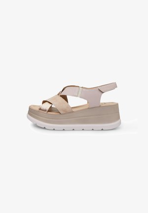 Tamaris Sandali con plateau - camel/marrone Tamaris Sandali con plateau - camel/marrone